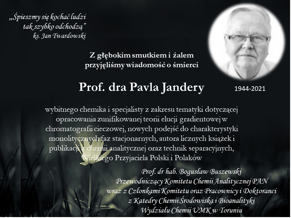 nekrolog Prof. jandera